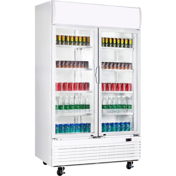 Commercial Bottle cooler 1000 litres Ventilated cooling Hinged doors Adexa LG1000BF All in Ghana Tema Accra Quality Cooking Pots Store Call 0201802032