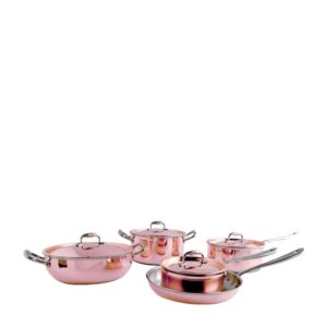 Ruffoni Symphonia Cupra 6 Piece Set in Wooden Box All in Ghana Tema Accra Quality Cooking Pots Store Call 0201802032