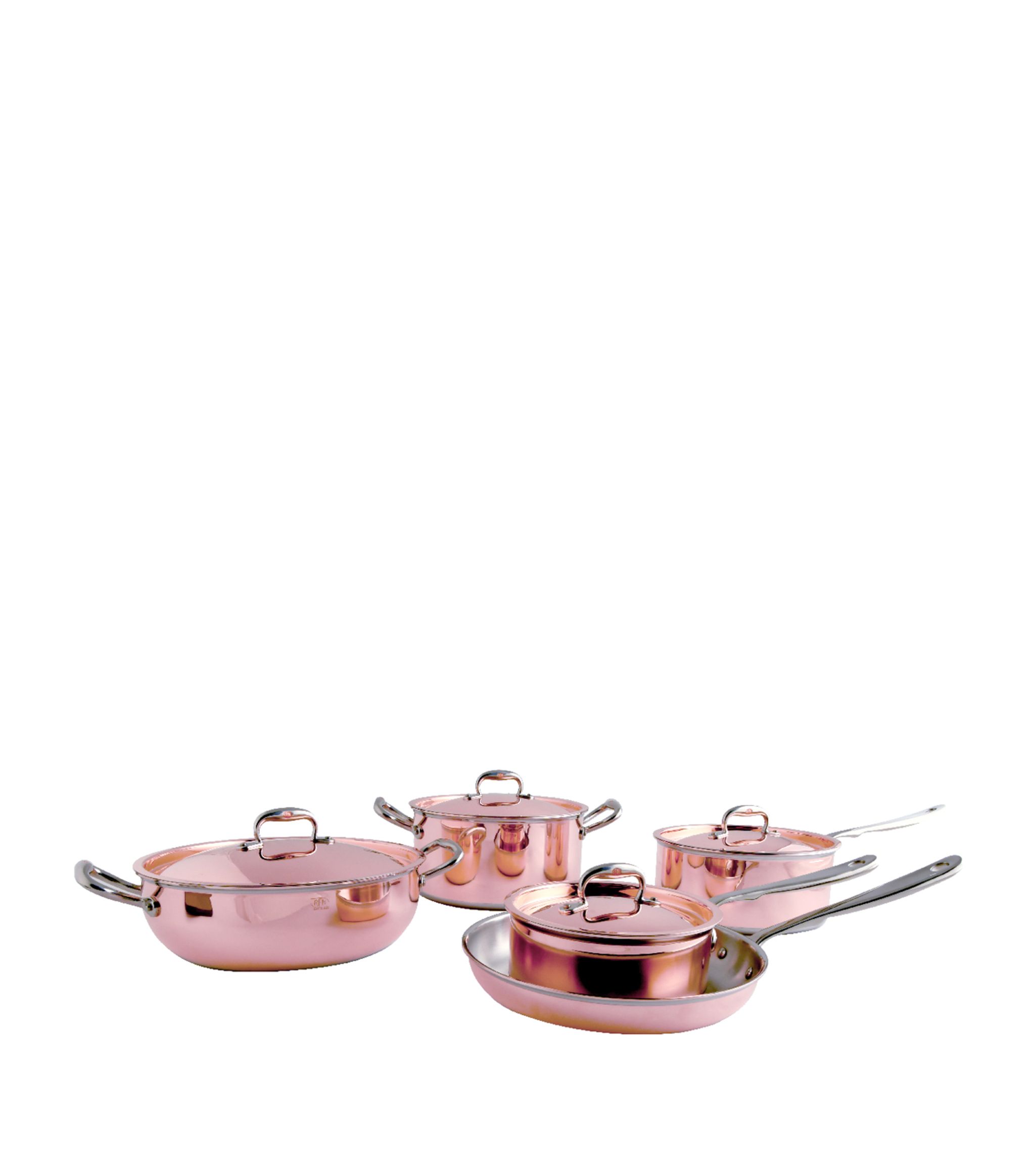 Ruffoni 6 Piece Set in Wooden Box- Copper