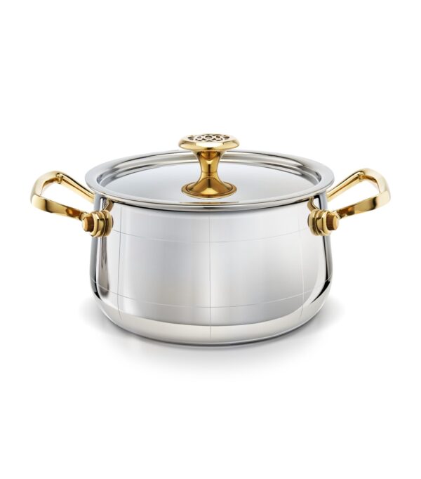 ondine-medium-platine-saucepan-with-lid-18cm All in Ghana Tema Quality Cooking Pots Store Call 0201802032